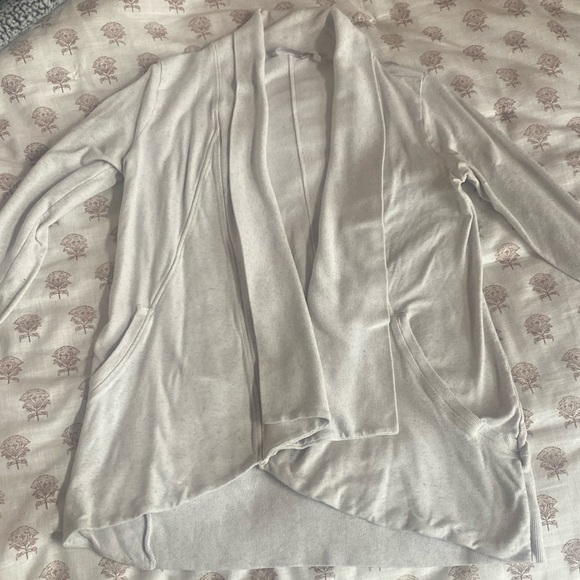 Athleta pranayama restore wrap grey heather size S - Picture 2 of 3